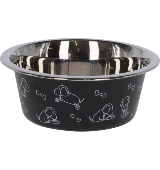 KERBL STAINLESS STEEL BOWL FOR DOGS AND CATS 1800 ML