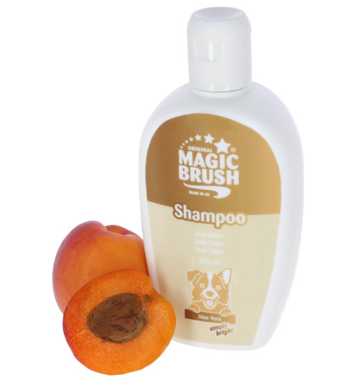 MAGIC BRUSH DOG SHAMPOO ANTI-ODOR APRICOT 200 ML