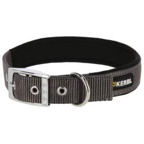 KERBL COLLAR FOR DOG MIAMI PLUS GREY 38-46 CM