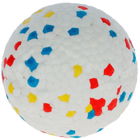 KERBL DOG TOY MULTICOLOR BALL 8 CM