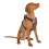 KERBL DOG HARNESS PULSIVE BROWN WITH REFLECTIVE STRIPS 56-74 CM