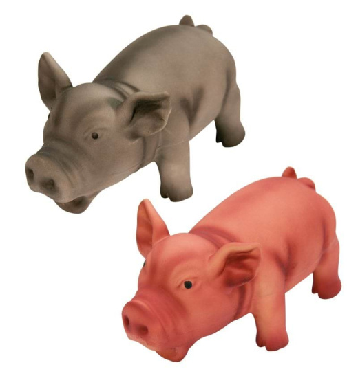 KERBL DOG TOY LATEX SQUEAKING PIGLET