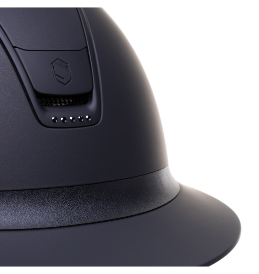 SAMSHIELD HELMET MISS SHIELD 2.0 SHADOWMATT / CRYSTAL BLK 5 SWARO JET HEMATITE / MAT BLK / BLACK