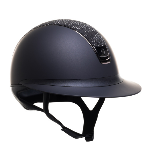 Samshield SAMSHIELD KASK MISS SHIELD 2.0 SHADOWMATT / CRYSTAL INTARSIA / CZARNY CHROM / CZARNY