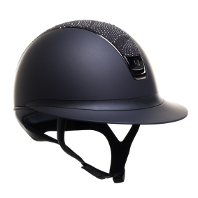 SAMSHIELD KASK MISS SHIELD 2.0 SHADOWMATT / CRYSTAL INTARSIA / CZARNY CHROM / CZARNY