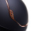 SAMSHIELD KASK MISS SHIELD 2.0 / CRYSTAL FABRIC ROSE GOLD BLAZON / ROSE GOLD CHROME / CZARNY