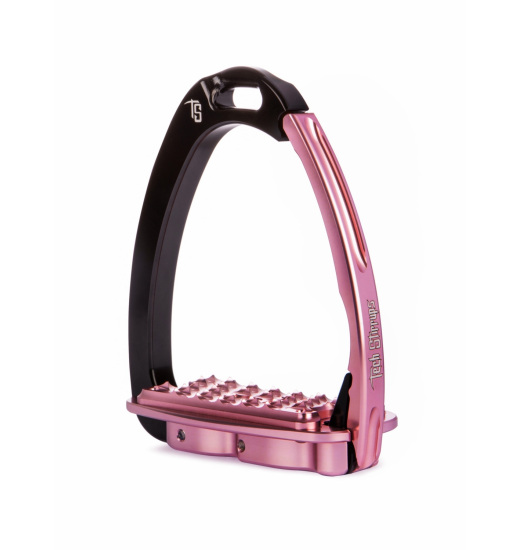 Tech Stirrups TECH STIRRUPS RIDING STIRRUPS WITH SLOPED PAD VENICE SLOPED EVO CONTRAST ED
