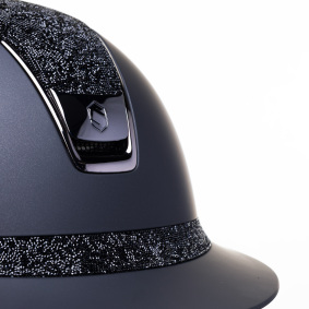 SAMSHIELD KASK MISS SHIELD 2.0 SHADOWMATT / ULTRA FINE ROCK TOP FB / CZARNY CHROME / CZARNY