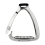 SAMSHIELD SHIELD'RUP RIDING STIRRUPS BRUSHED ALUMINIUM