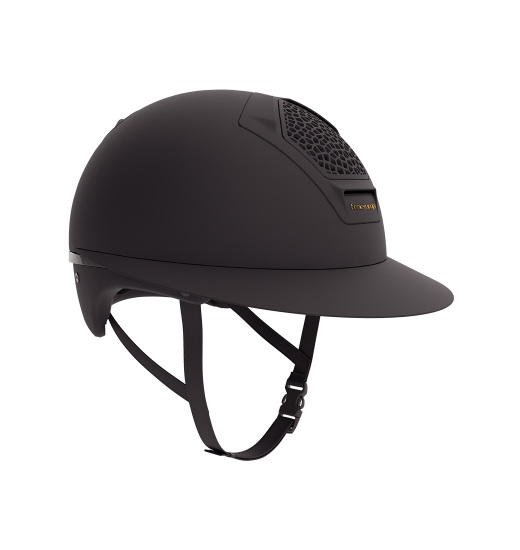 Freejump FREEJUMP VORONOI EQUESTRIAN HELMET MATTE WITH WIDE VISOR BLACK