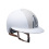 KEP Italia KEP ITALIA CROMO 2.0 TEXTURIZED RIDING HELMET LEATHER CREAM / MIRROR SILVER WHITE