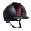 KEP ITALIA CROMO 2.0 TEXTILE KASK JEŹDZIECKI MILANO VELVET SHINE/CRYSTALS SILVER NIGHT BRĽZOWY