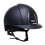 KEP Italia KEP ITALIA CROMO 2.0 TEXTILE KASK JEŹDZIECKI CHROME/LEATHER INSERTS VISOR CZARNY