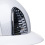 KEP Italia KEP ITALIA CROMO 2.0 POLISH CUBICATO TWIST STRIPE WHITE RIDING HELMET