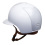 KEP ITALIA CROMO 2.0 POLISH CUBICATO TWIST STRIPE WHITE RIDING HELMET