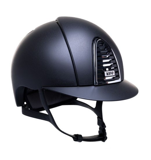 KEP Italia KEP ITALIA CROMO 2.0 TEXTURED KASK JEŹDZIECKI CZARNY