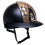 KEP ITALIA CROMO 2.0 TEXTILE KASK JEŹDZIECKI GIAGUARO GLITTER FRONT/GOLD FRAME CZARNY