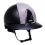 KEP Italia KEP ITALIA CROMO 2.0 TEXTILE KASK JEŹDZIECKI SUEDE GRIGIO NEBULA SILVER/CRYSTALS LOGO CZARNY