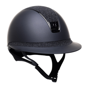 SAMSHIELD MISS SHIELD 2.0 SHADOWMATT / CRYSTAL FABRIC TOP FB / CZARNY CHROME / BLACK