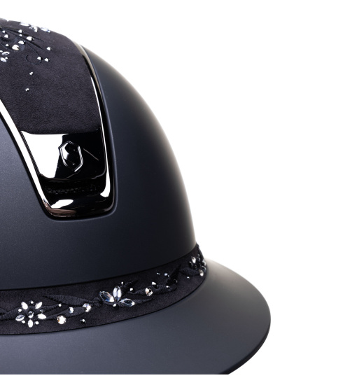 Samshield SAMSHIELD MISS SHIELD 2.0 SHADOWMATT/FLOWER SWARO JEWEL/BLACK SHINE FRAME/BLACK HELMET