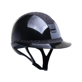 SAMSHIELD KASK MISS SHIELD 2.0 SHADOWGLOSSY / SUBTLE CRYSTAL LEAF / MATT FRAME / CZARNY