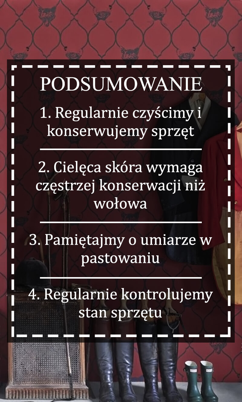 Wiosenne Porządki, czyli jak dbać o sprzęt jeździecki - Podsumowanie