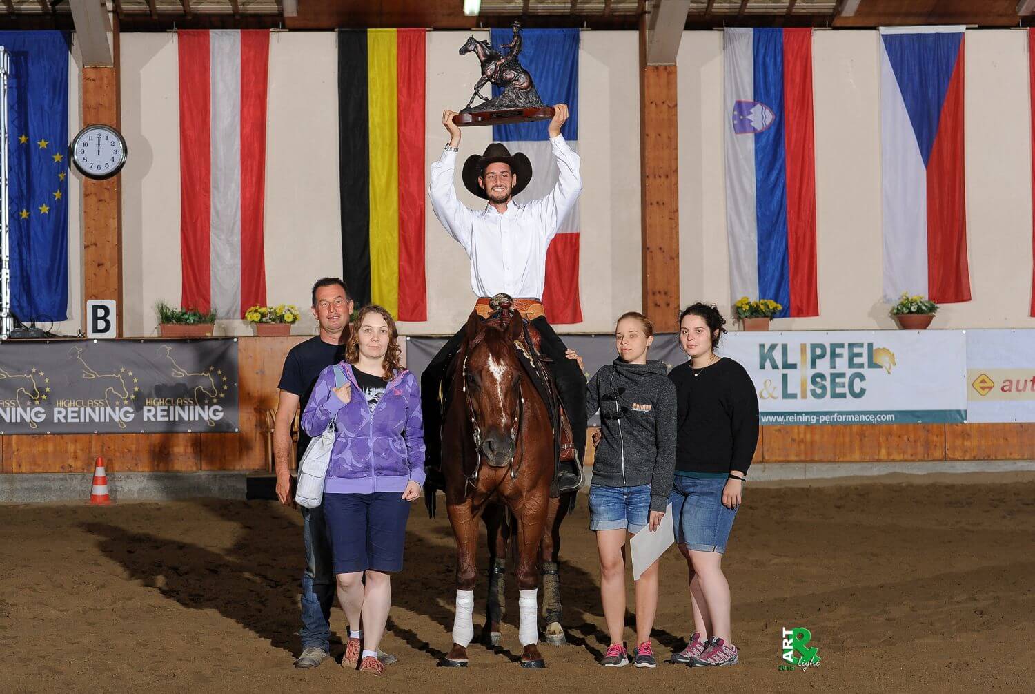 Manuel Cortesi Kate Szumańska Ultra Spookin High Class Reining Maturity