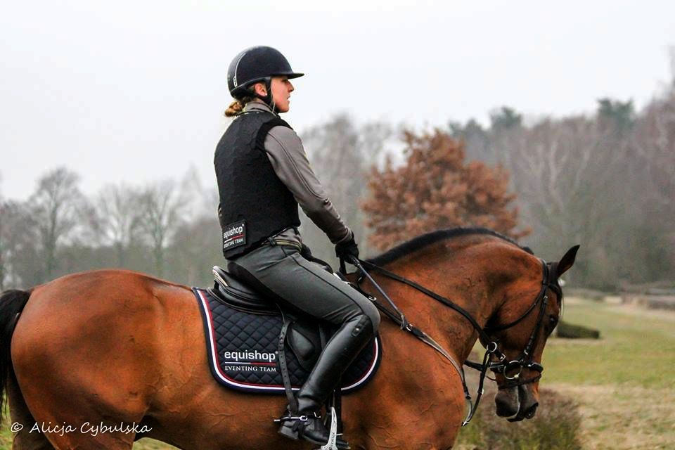 Kasia i Emigrant M, zgrupowanie Kadry Narodowej WKKW w Racocie