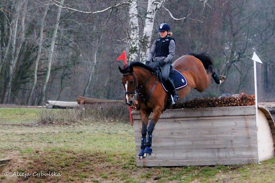 Kasia i Emigrant M, zgrupowanie Kadry Narodowej WKKW w Racocie
