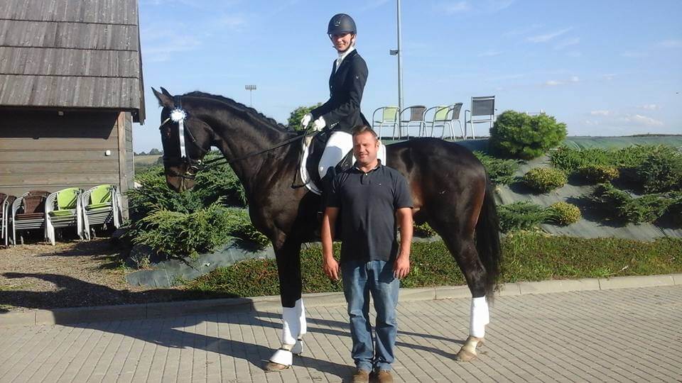 Anna Grygier–Wójtowicz z mężem Tomkiem