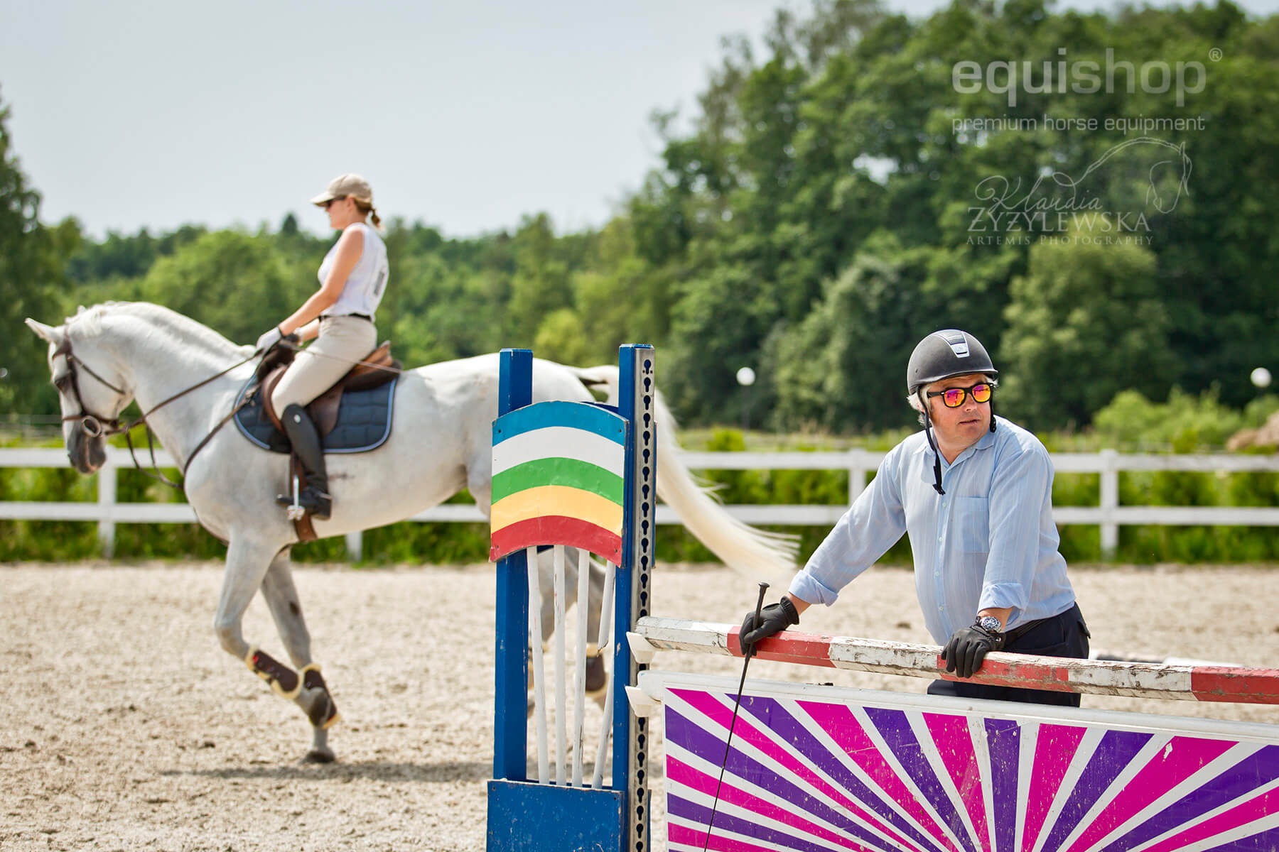 Grzegorz Kubiak podczas treningu