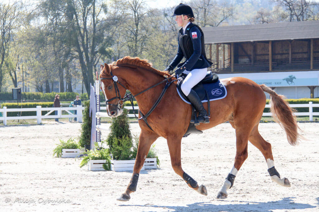 Gosia i Chenaro podczas CIC2* Sopot.