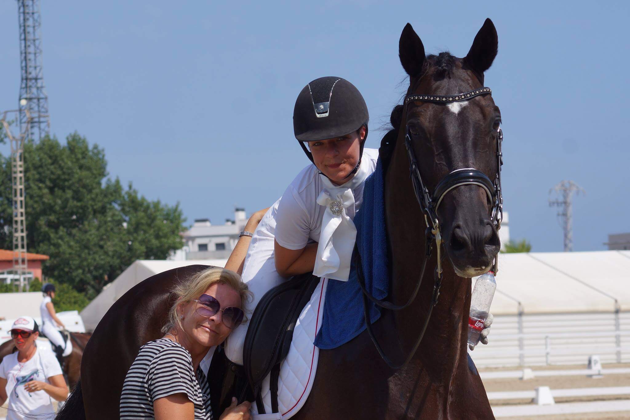 oanna Tragarz z mamą podczas ME 2016