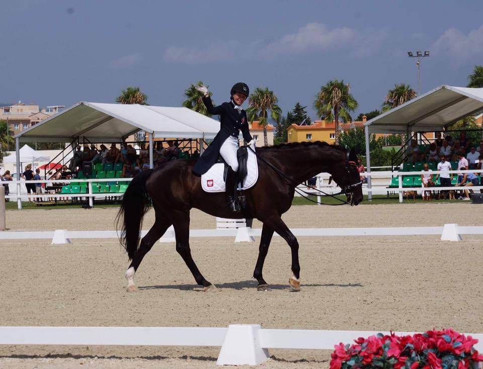 Joanna Tragarz i Harvard podczas ME 2016