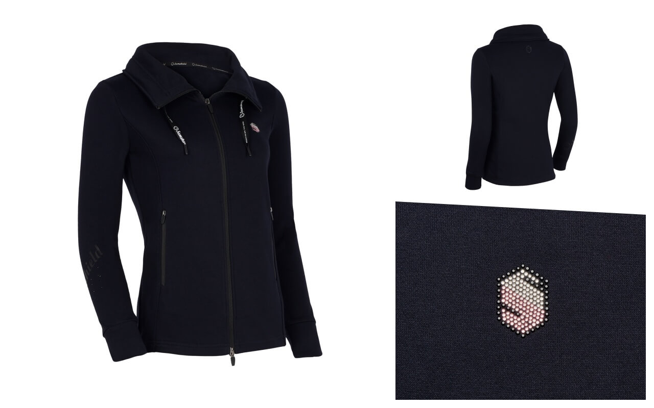 Bluza jeździecka Samshield Swarovsky
