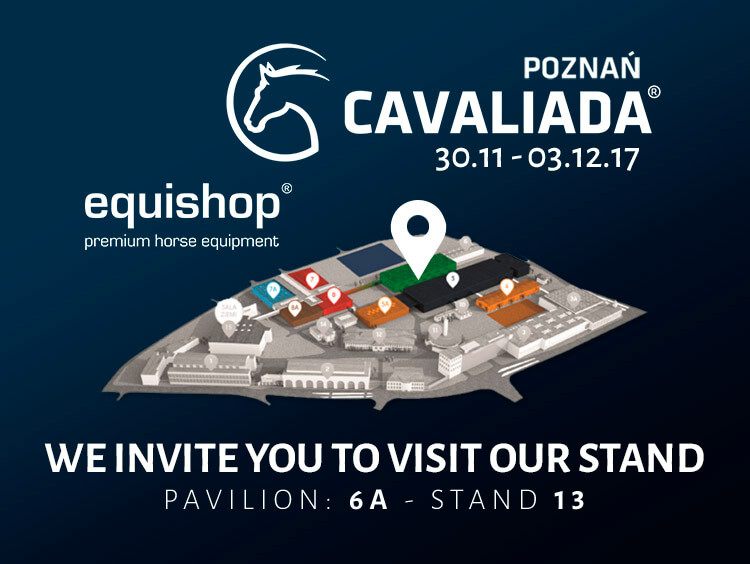 Location on Equishop's stand during CAVALIADA 2017 equestrian fair