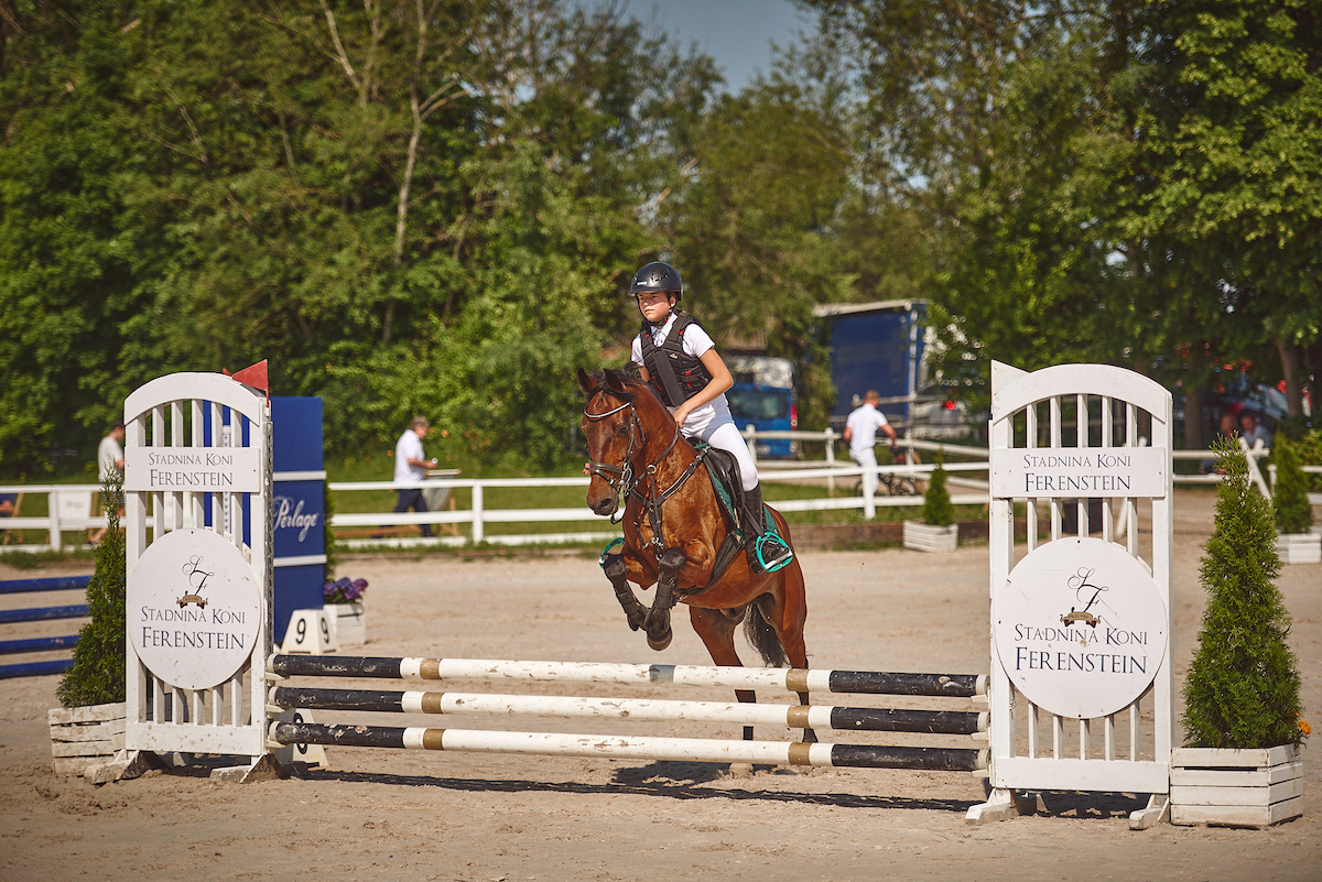 Skoki Young Riders podczas Gałkowo 2020