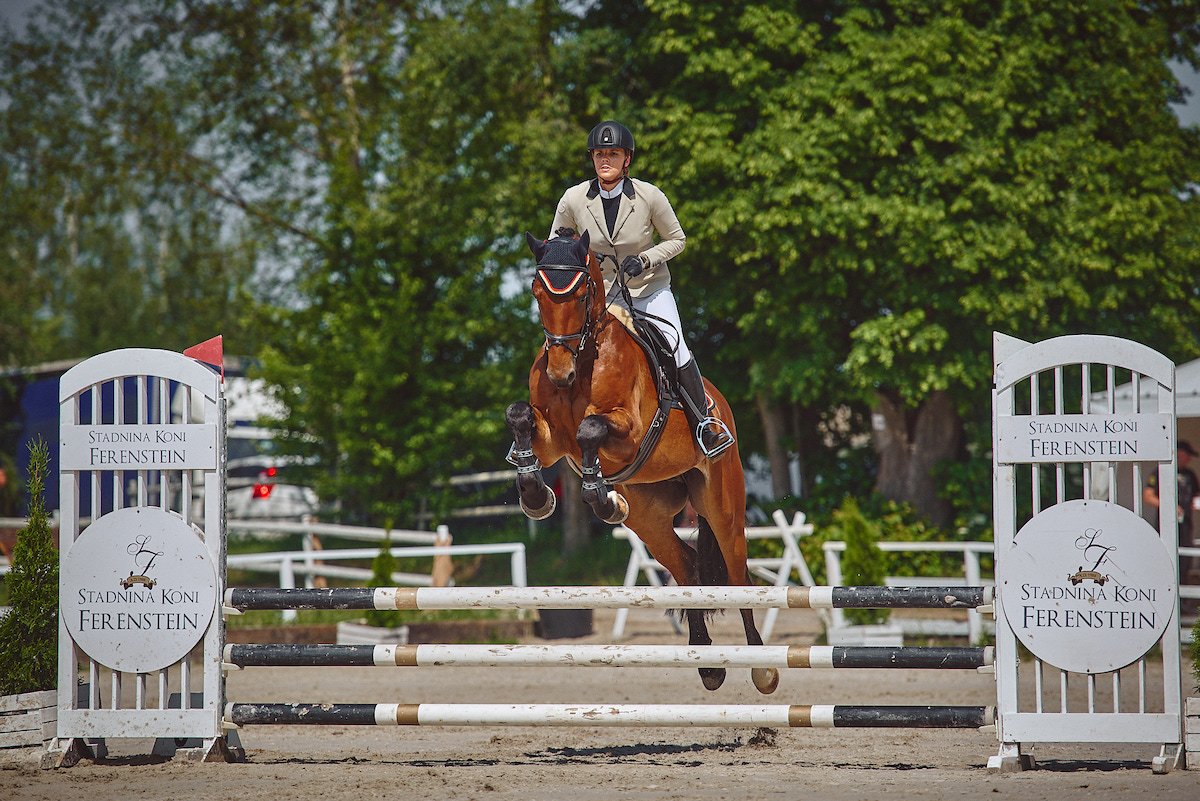 Gałkowo 2020 skok ujęcie z przodu