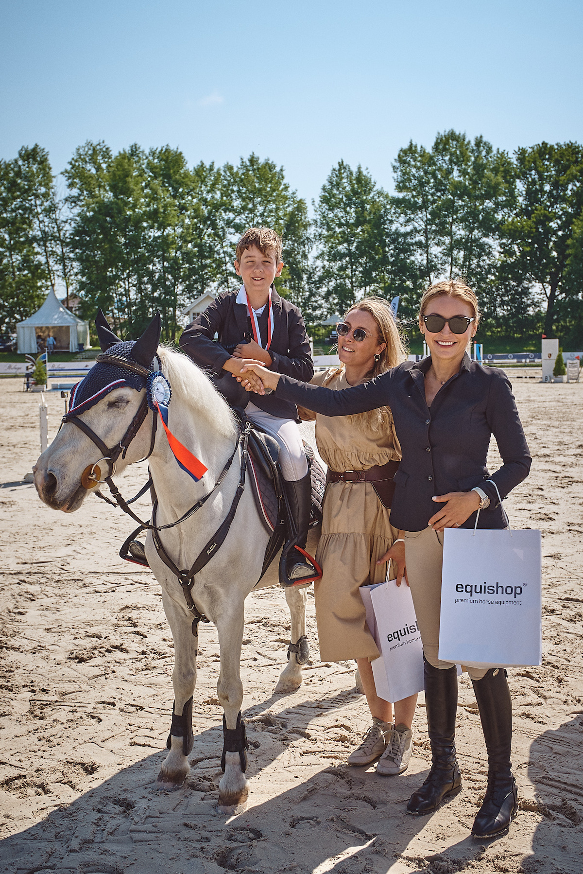 Rozdanie nagród sklepu jeździeckiego Equishop